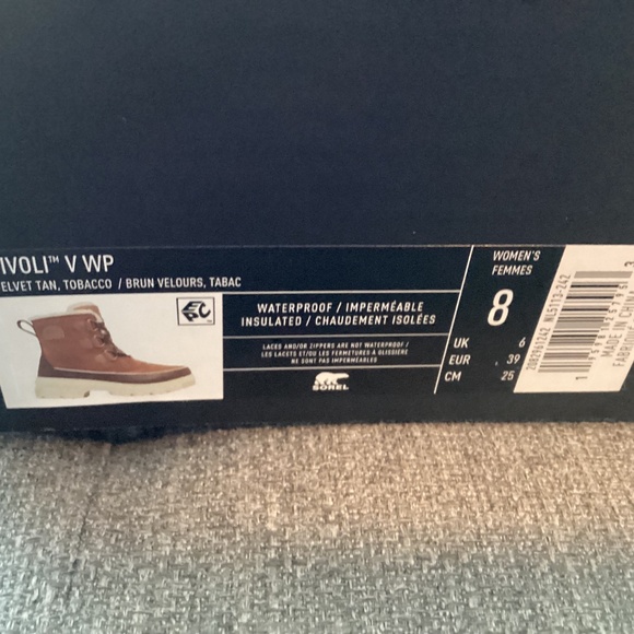 Sorel Women's Tivoli V Waterproof Booties, size 8 - Picture 8 of 13